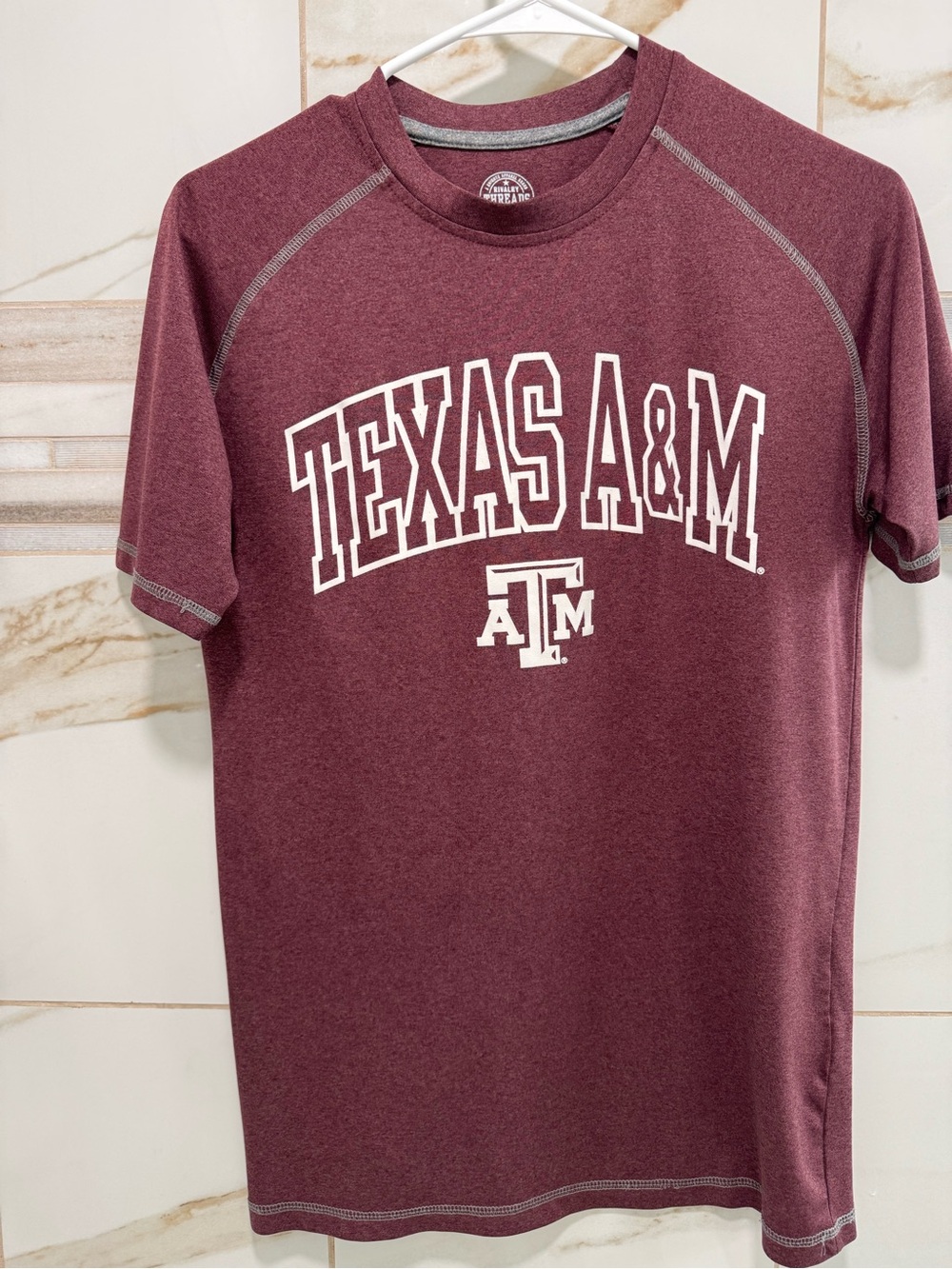 Texas A&M Aggies Performance Tee Rivalry Threads Men’s Small - Picture 3 of 9
